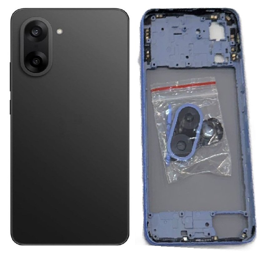 OnePlus Nord CE5 5G Full Body Housing Replacement Back Frame Middle Chassis with Side Keys – Black, White & Blue